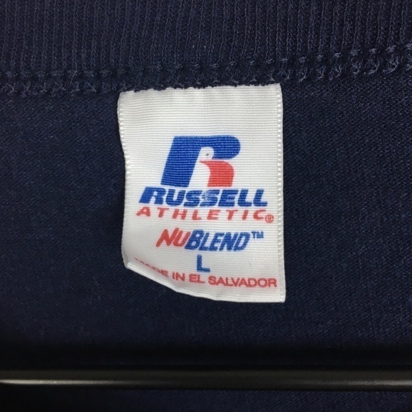 RUSSELL ATHLETIC Vintage T Shirt Auburn Tigers War Eagle Graphic Size Large - Picture 6 of 8